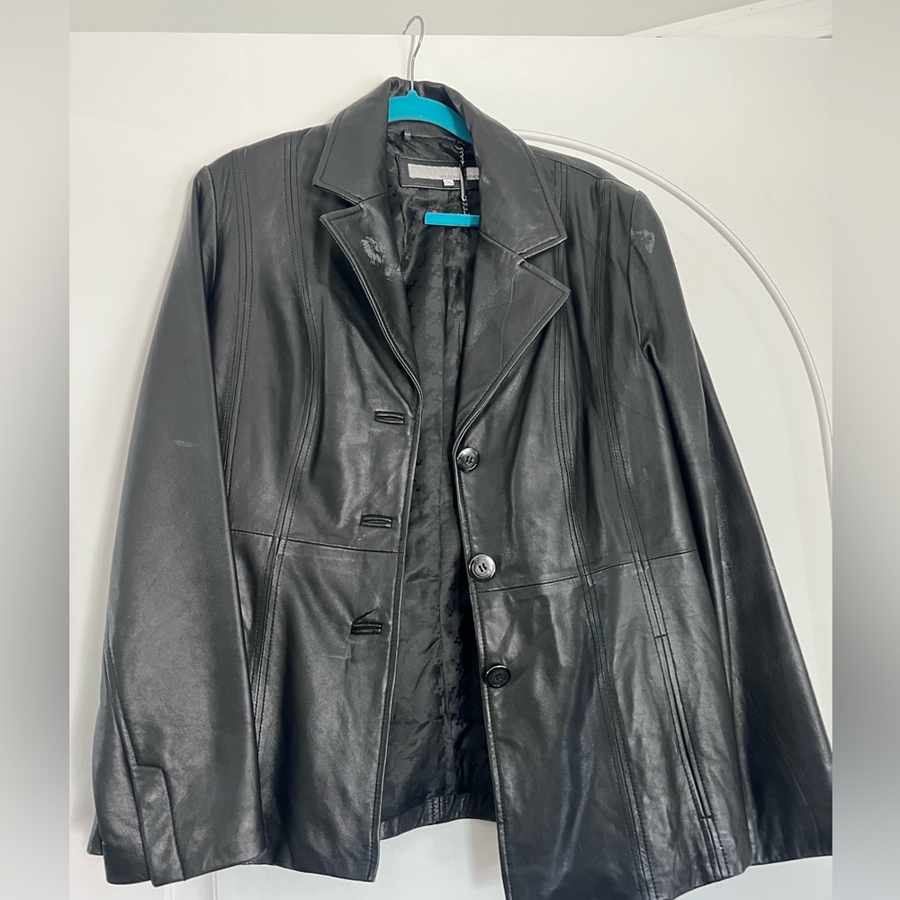 Wilson’s Women's Black Leather Jacket